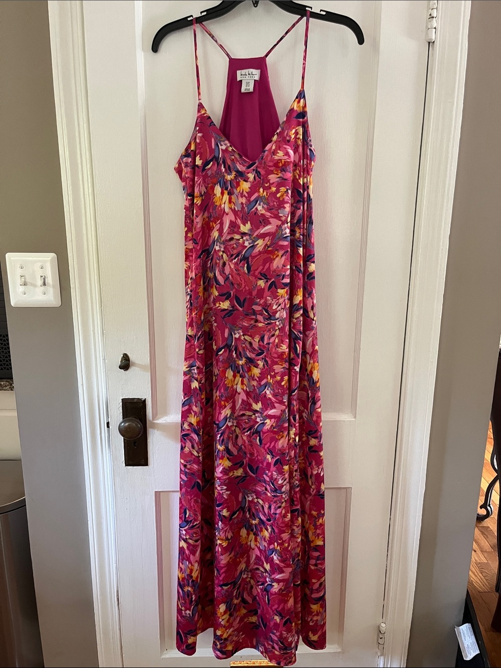 NICOLE MILLER Floral Maxi Dress